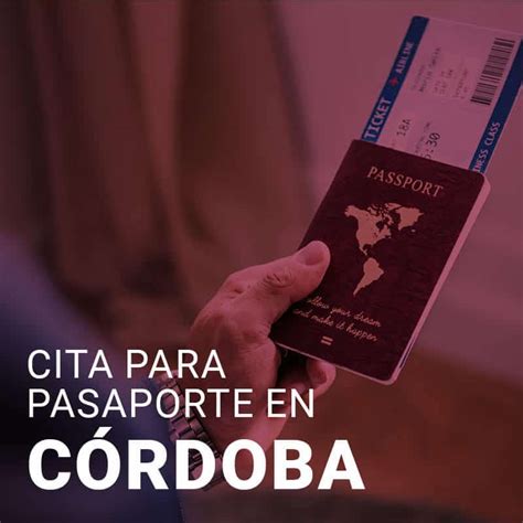 citas en córdoba|SRE Veracruz (Córdoba): cita para pasaporte